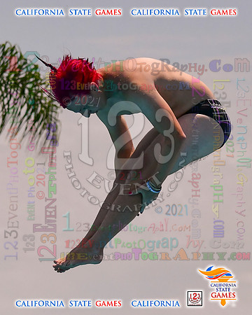 2021-07-17 BOYS & CO-ED Diving CA State Games