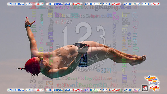 2021-07-17 BOYS & CO-ED Diving CA State Games