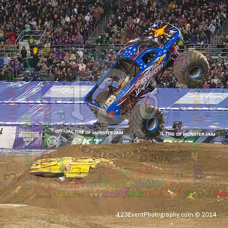 2014-01-18 MONSTER JAM® @ Qualcomm Stadium