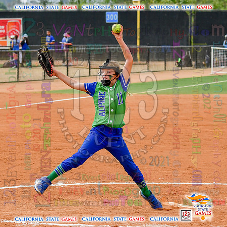 2021-07-25 Softball CA State Games