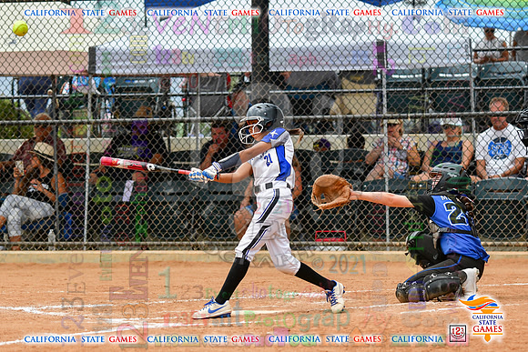 2021-07-25 Softball CA State Games