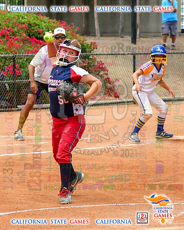 2021-07-25 Softball CA State Games