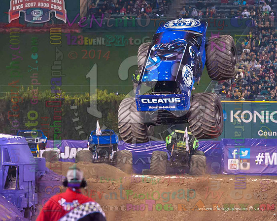 2014-01-11 MONSTER JAM® @ Anaheim Angel Stadium