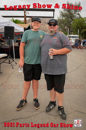 2021-08-22 People, Raffle & Trophies @ Legacy Show & Shine Car Show
