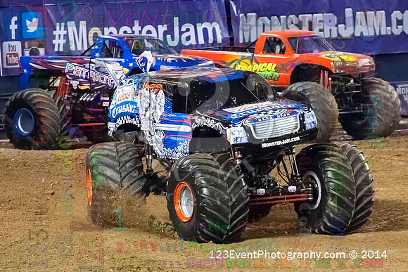 2014-01-18 MONSTER JAM® @ Qualcomm Stadium