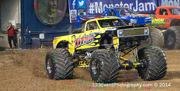 2014-01-18 MONSTER JAM® @ Qualcomm Stadium