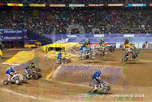 2014-01-18 MONSTER JAM® @ Qualcomm Stadium