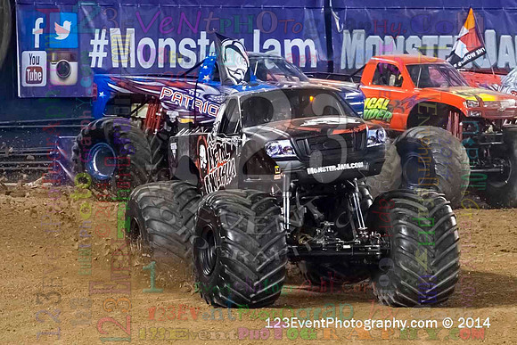 2014-01-18 MONSTER JAM® @ Qualcomm Stadium