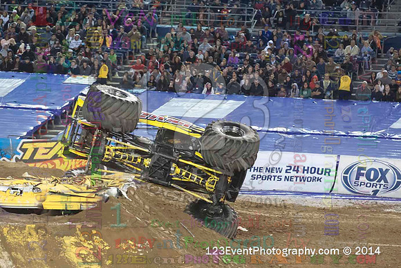 2014-01-18 MONSTER JAM® @ Qualcomm Stadium