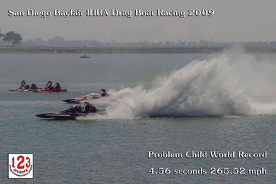 2009 IHBA Drag Boat Racing - San Diego Bayfair