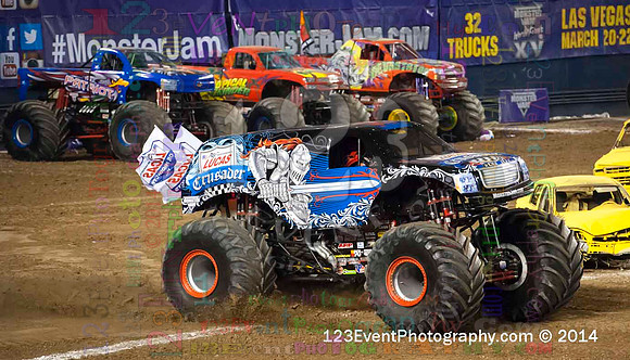 2014-01-18 MONSTER JAM® @ Qualcomm Stadium