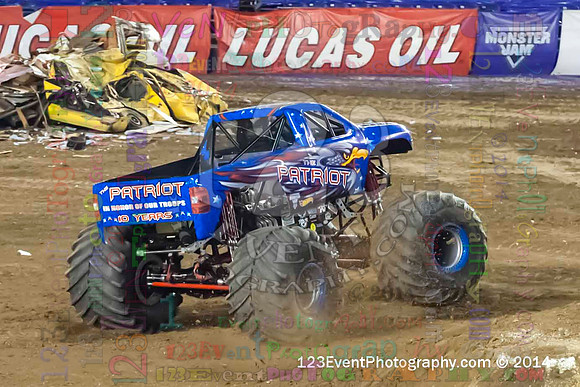 2014-01-18 MONSTER JAM® @ Qualcomm Stadium