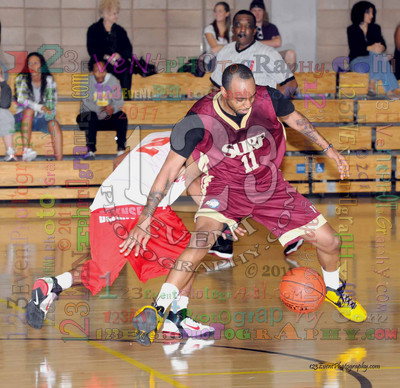 ALL-STAR U.S. MARINES vs. San Diego SURF Basketball