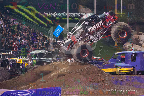 2014-01-11 MONSTER JAM® @ Anaheim Angel Stadium