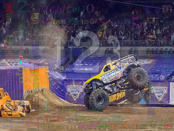 2015-01-31 MONSTER JAM® @ Petco Park, San Diego, CA