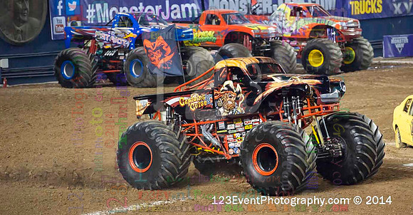 2014-01-18 MONSTER JAM® @ Qualcomm Stadium
