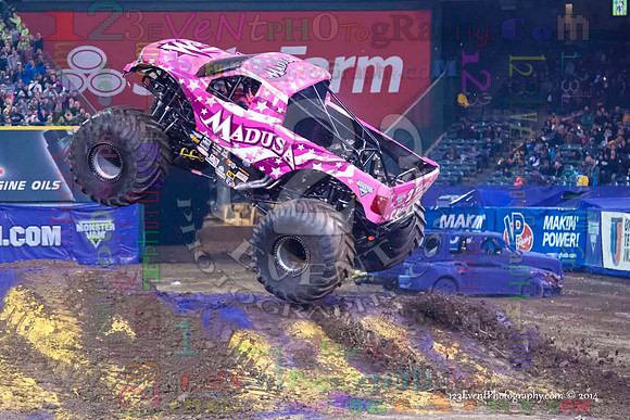 2014-01-11 MONSTER JAM® @ Anaheim Angel Stadium