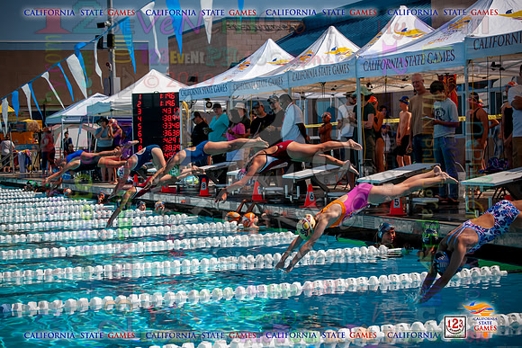 2019-07-20 CA State Games Swimming