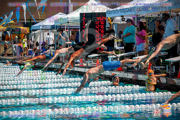 2019-07-20 CA State Games Swimming