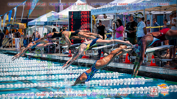 2019-07-20 CA State Games Swimming