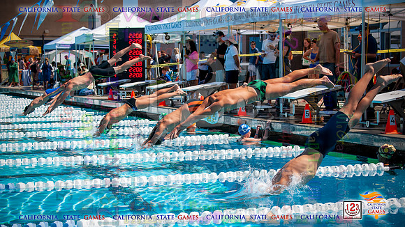 2019-07-20 CA State Games Swimming