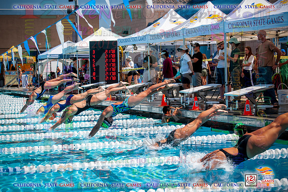 2019-07-20 CA State Games Swimming