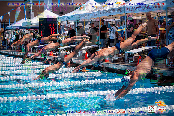 2019-07-20 CA State Games Swimming