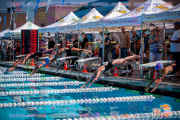 2019-07-20 CA State Games Swimming