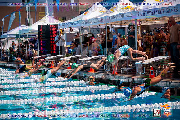 2019-07-20 CA State Games Swimming