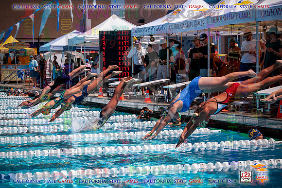 2019-07-20 CA State Games Swimming
