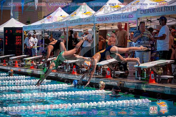 2019-07-20 CA State Games Swimming
