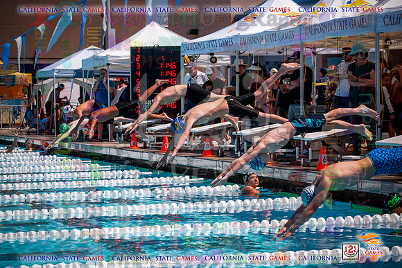 2019-07-20 CA State Games Swimming