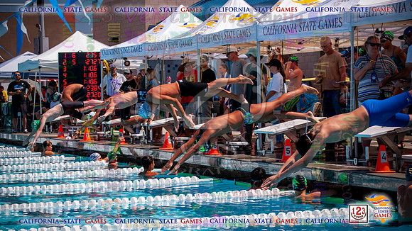 2019-07-20 CA State Games Swimming