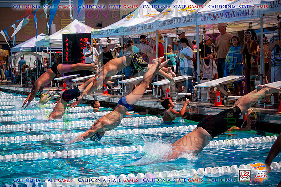 2019-07-20 CA State Games Swimming