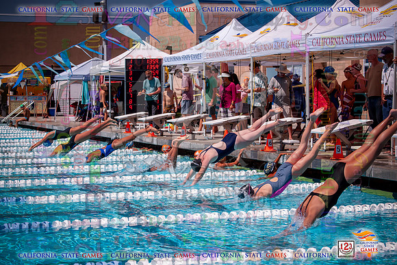 2019-07-20 CA State Games Swimming