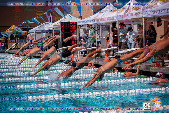 2019-07-20 CA State Games Swimming