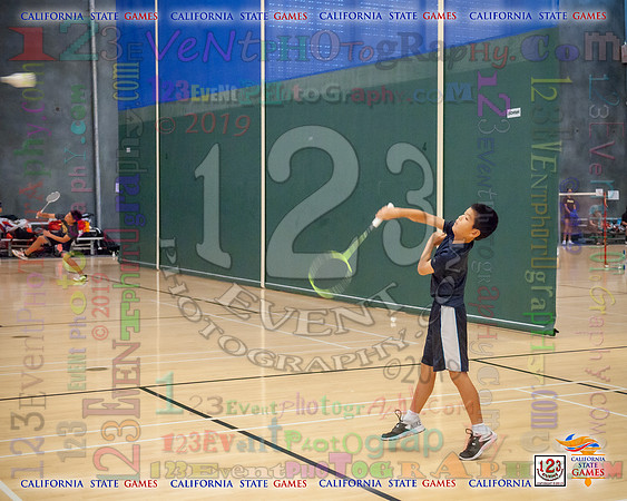 2019-07-27 CA State Games Badminton