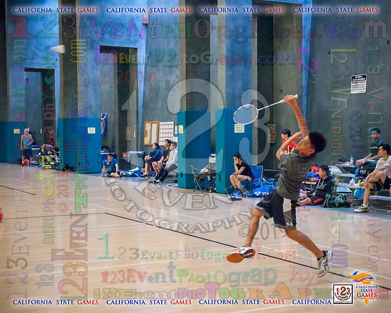 2019-07-27 CA State Games Badminton
