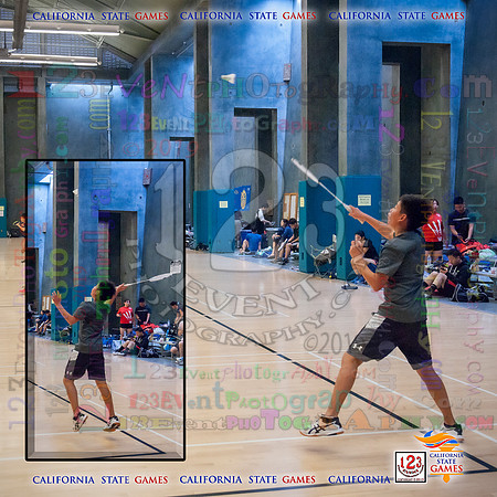 2019-07-27 CA State Games Badminton