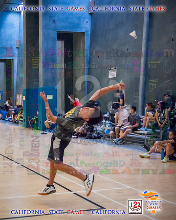 2019-07-27 CA State Games Badminton