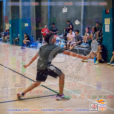 2019-07-27 CA State Games Badminton