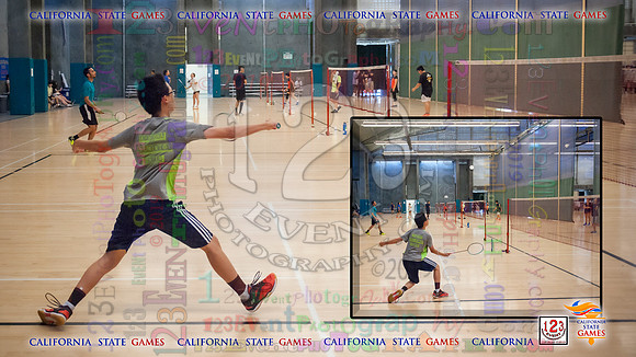 2019-07-27 CA State Games Badminton