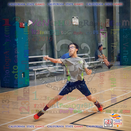 2019-07-27 CA State Games Badminton