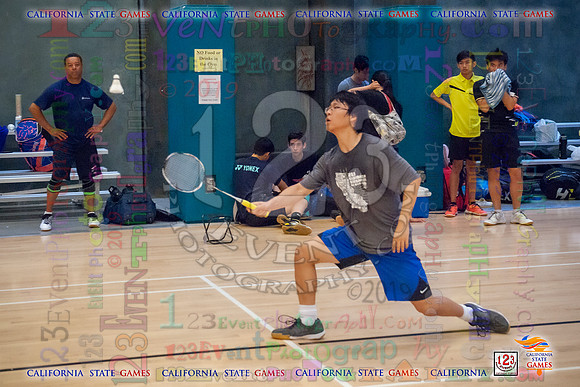 2019-07-27 CA State Games Badminton