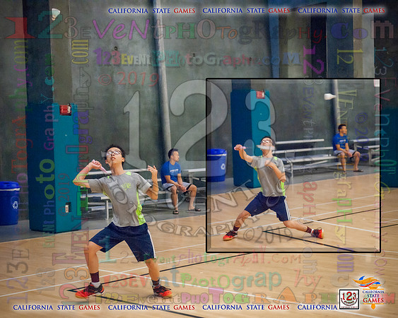 2019-07-27 CA State Games Badminton
