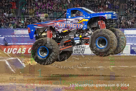 2014-01-18 MONSTER JAM® @ Qualcomm Stadium