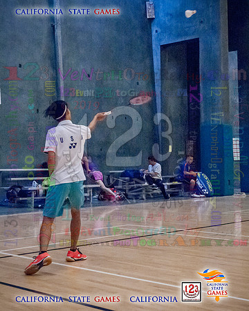 2019-07-28 CA State Games Badminton