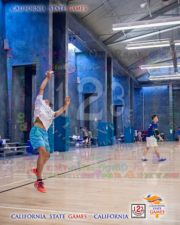 2019-07-28 CA State Games Badminton
