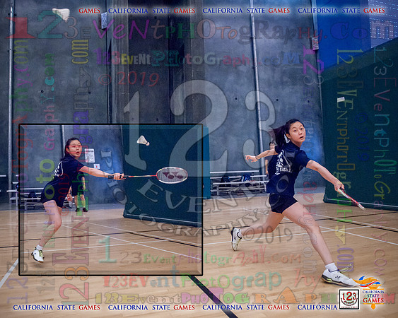 2019-07-28 CA State Games Badminton