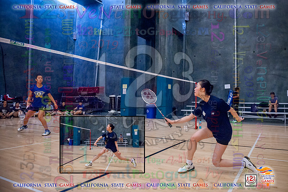 2019-07-28 CA State Games Badminton